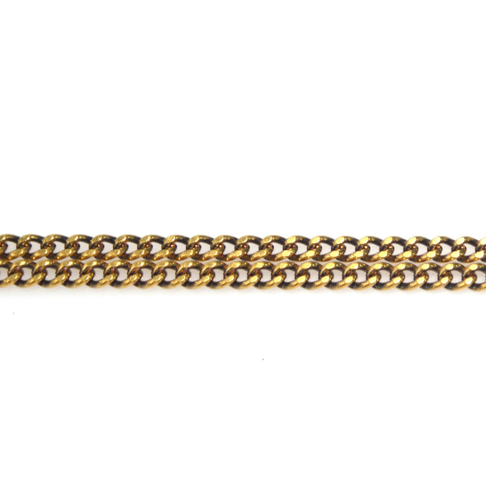 LOUIS VUITTON Gold Necklace - Picture 4 of 10